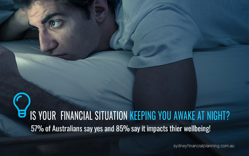 Financial stress keeping us awake
