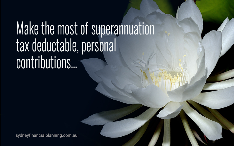 Make the most of superannuation tax benefits